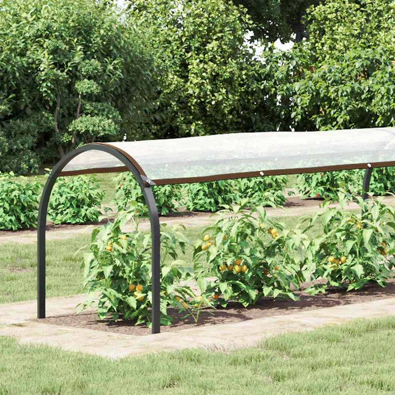 Afbeelding laden in galerijviewer, Vidaxl doorzichtig zeildoek met zeilringen 1x12 m polyethyleen
