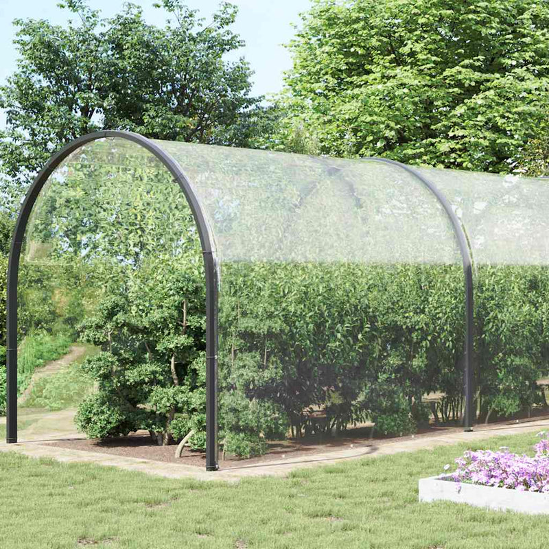 Load image into Gallery viewer, Vidaxl doorzichtig zeildoek met zeilringen 6x12 m pvc
