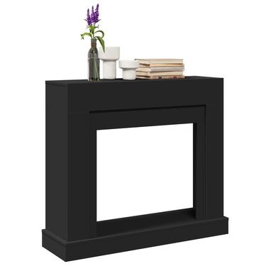 Vidaxl haardombouw 100x30x87,5 cm bewerkt hout zwart