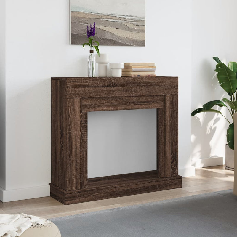 ギャラリービューアに画像をロードする, Vidaxl haardombouw 100x30x87,5 cm bewerkt hout bruin eikenkleurig
