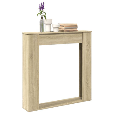 Vidaxl haardombouw 100x20x100 cm bewerkt hout sonoma eikenkleurig