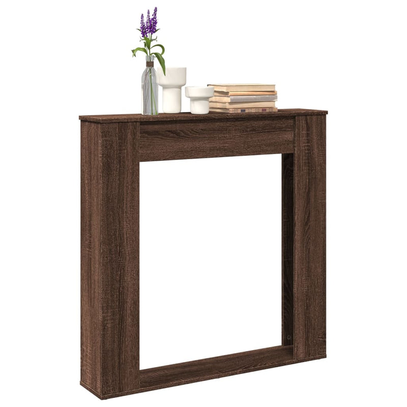 ギャラリービューアに画像をロードする, Vidaxl haardombouw 100x20x100 cm bewerkt hout bruin eikenkleurig
