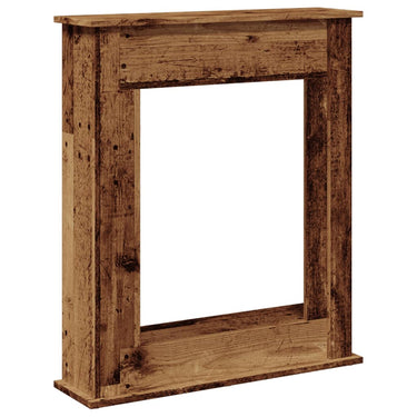 Vidaxl haardombouw 75x20x87,5 cm bewerkt hout oud houtkleurig