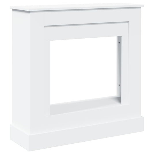 Vidaxl haardombouw 90x30x90 cm bewerkt hout wit