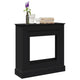 Vidaxl haardombouw 90x30x90 cm bewerkt hout zwart