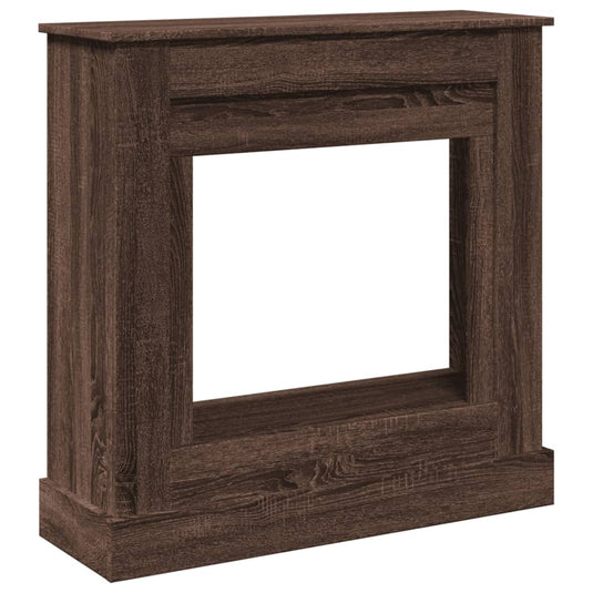 Vidaxl haardombouw 90x30x90 cm bewerkt hout bruin eikenkleurig