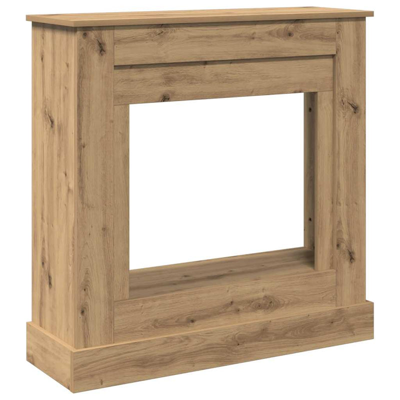 Chargez l'image dans la visionneuse de la galerie, Vidaxl haardombouw 90x30x90 cm bewerkt hout artisanaal eikenkleurig

