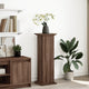 Vidaxl sokkel met opbergruimte 31x30x90 cm bewerkt hout bruin eiken