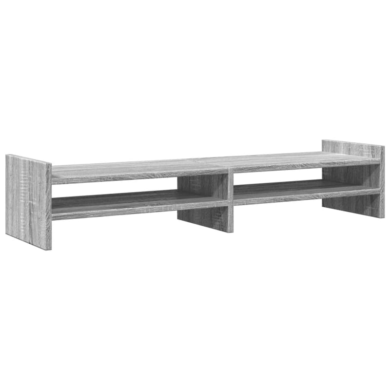ギャラリービューアに画像をロードする, Vidaxl monitorstandaard 100x27x20 cm bewerkt hout grijs sonoma eiken
