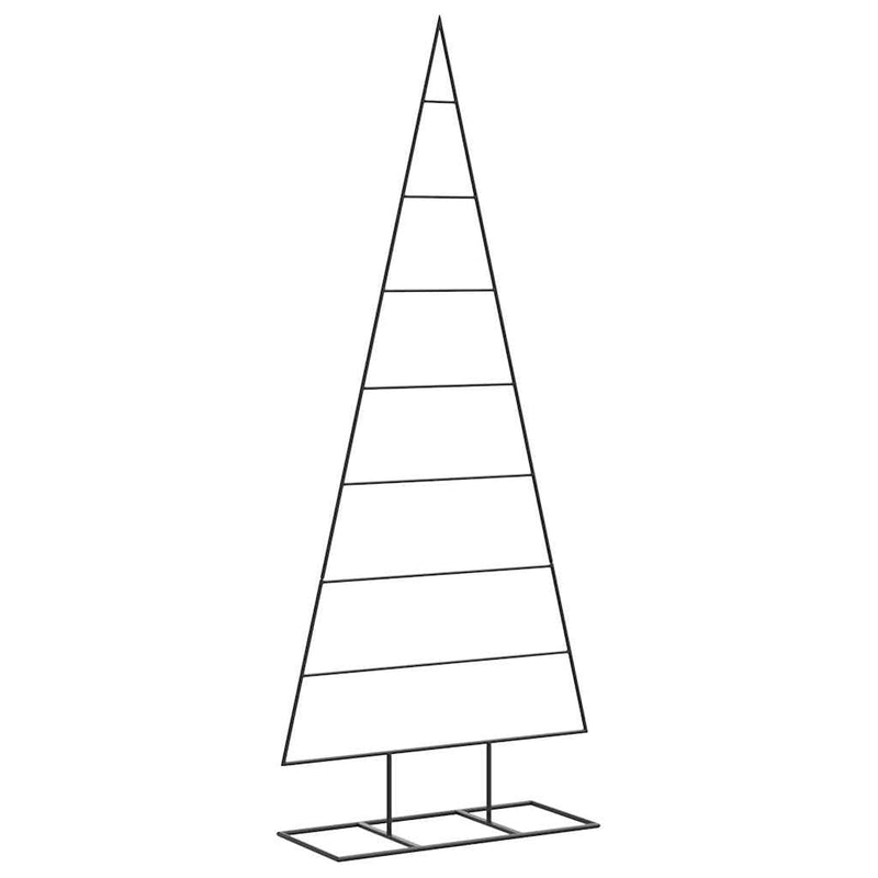 Afbeelding laden in galerijviewer, Vidaxl kerstdecoratie kerstboom 150 cm metaal zwart
