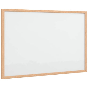 Vidaxl magnetisch whiteboard met massief grenenhouten frame 60x40 cm