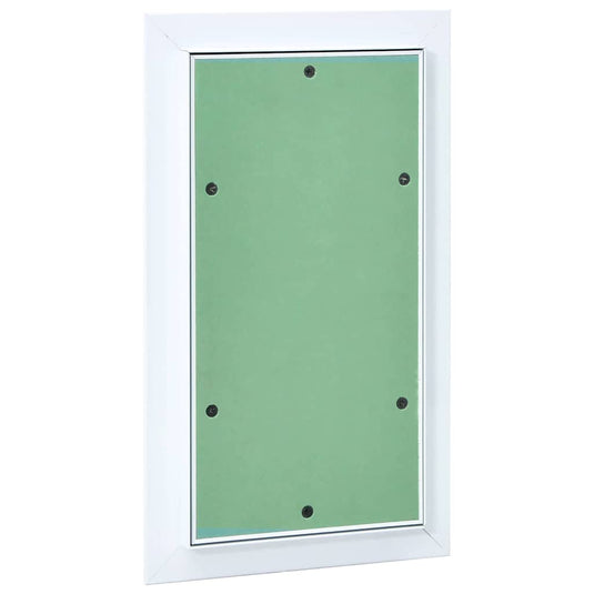 Vidaxl toegangs paneel groen en zilver 20 x 35 cm