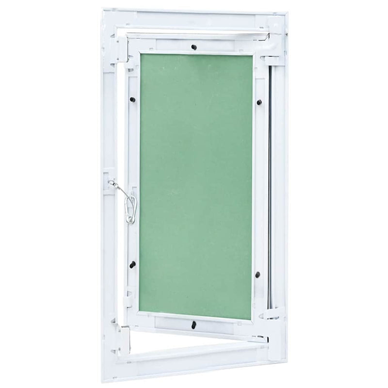 Afbeelding laden in galerijviewer, Vidaxl toegangs paneel groen en zilver 35 x 55 cm
