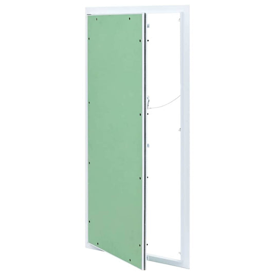 Vidaxl toegangs paneel groen en zilver 45 x 85 cm