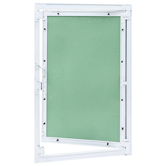Vidaxl toegangs paneel groen en zilver 55 x 75 cm