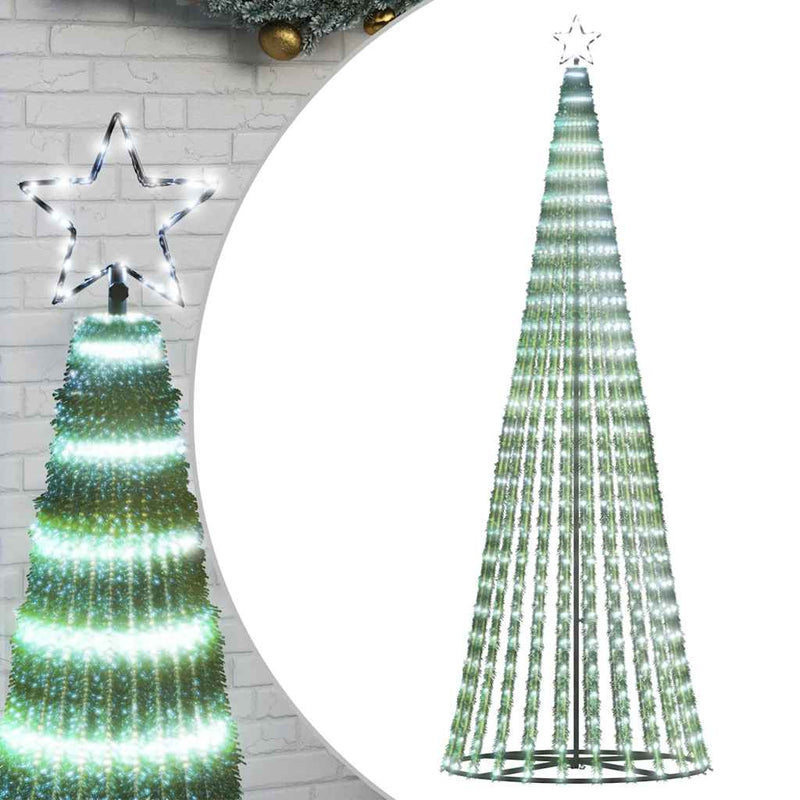 Load image into Gallery viewer, Vidaxl led-kerstboom 475 leds koud wit 247 cm
