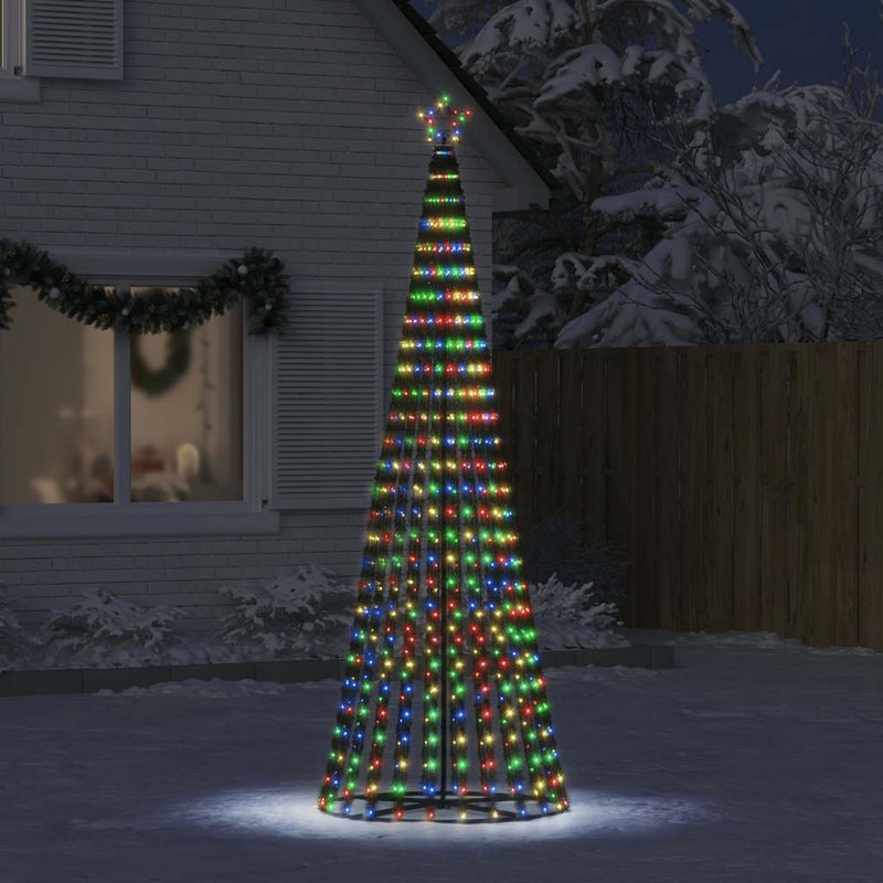 Load image into Gallery viewer, Vidaxl led-kerstboom 475 leds kleurrijk 247 cm
