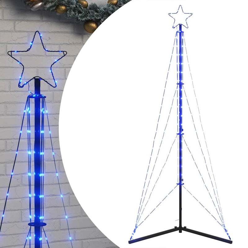 Load image into Gallery viewer, Vidaxl led-kerstboom 363 leds 182 cm blauw

