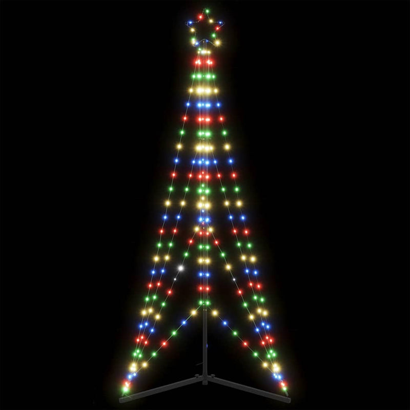 Load image into Gallery viewer, Vidaxl led-kerstboom 363 leds kleurrijk 182 cm
