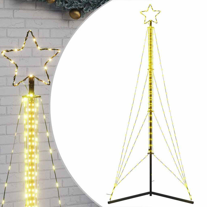 Load image into Gallery viewer, Vidaxl led-kerstboom 483 leds warm wit 240 cm
