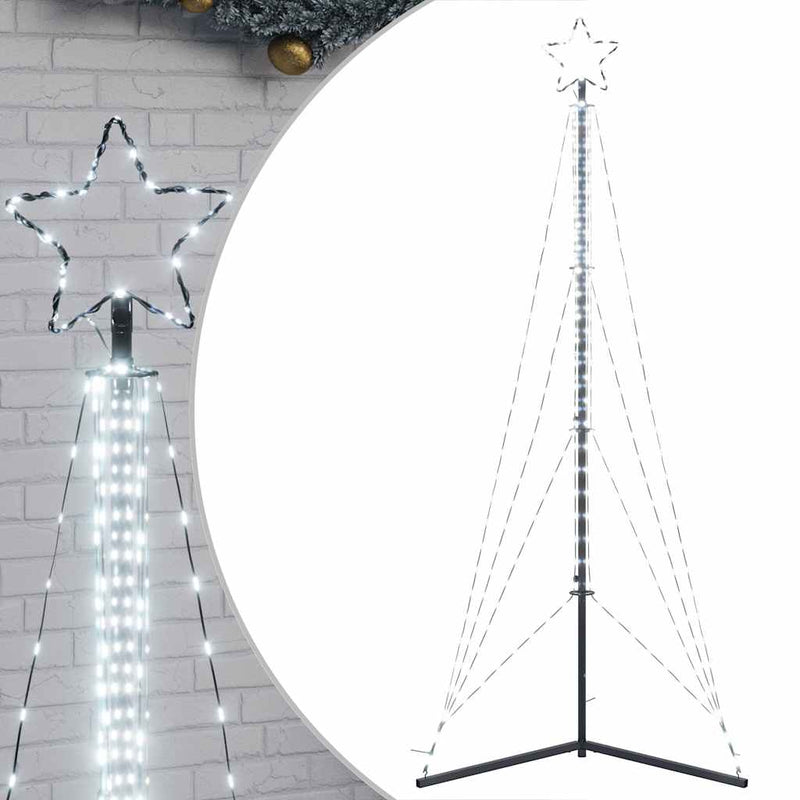 Load image into Gallery viewer, Vidaxl led-kerstboom 483 leds koud wit 240 cm
