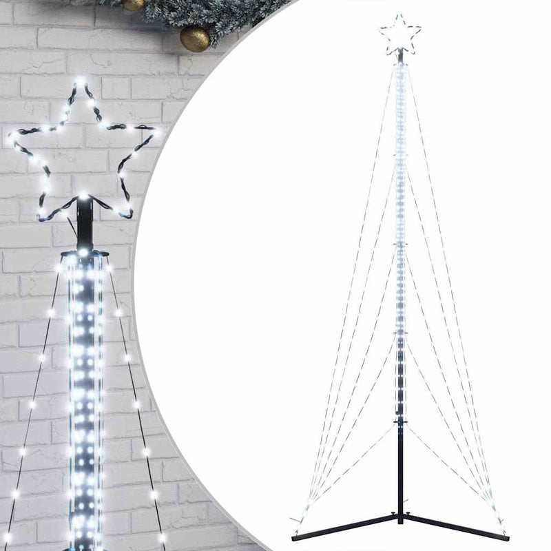 Load image into Gallery viewer, Vidaxl led-kerstboom 525 leds koud wit 302 cm
