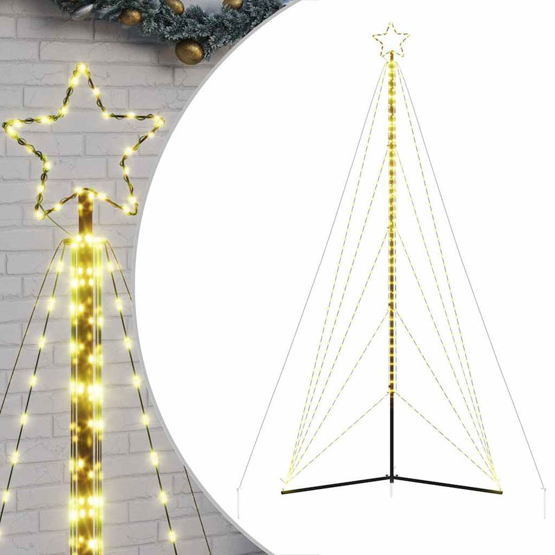 Load image into Gallery viewer, Vidaxl led-kerstboom 615 leds warm wit 404,5 cm
