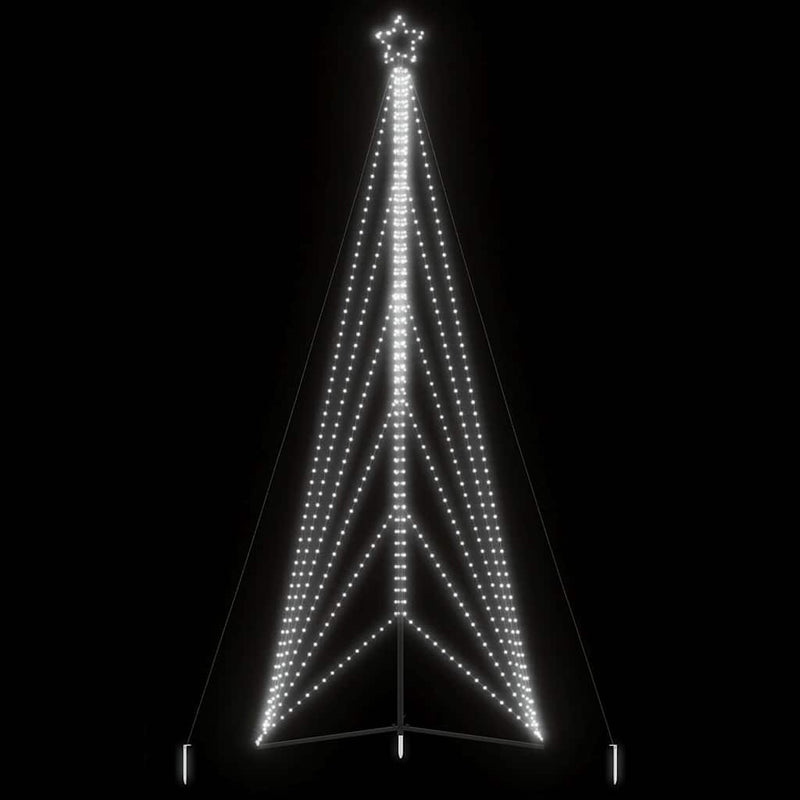Load image into Gallery viewer, Vidaxl led-kerstboom 861 leds koud wit 478 cm
