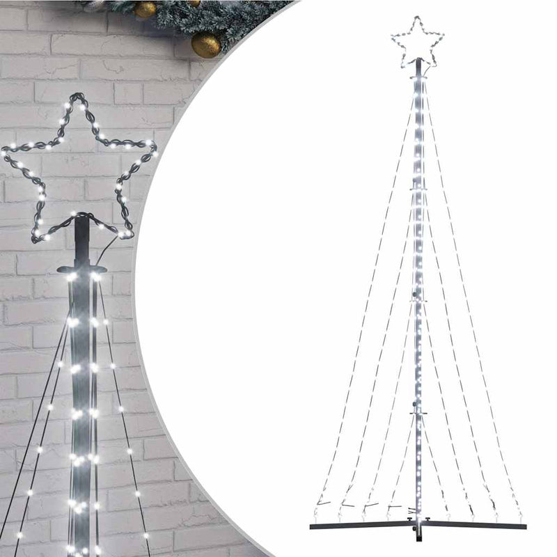 Load image into Gallery viewer, Vidaxl led-kerstboom 447 leds koud wit 250 cm
