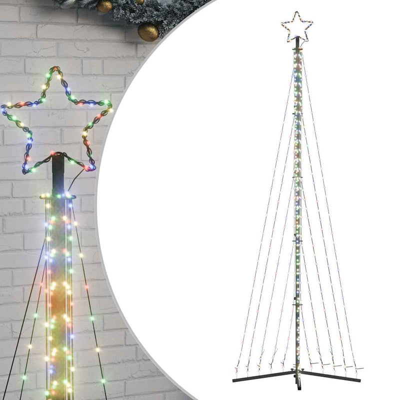 Load image into Gallery viewer, Vidaxl led-kerstboom 495 leds kleurrijk 300,5 cm
