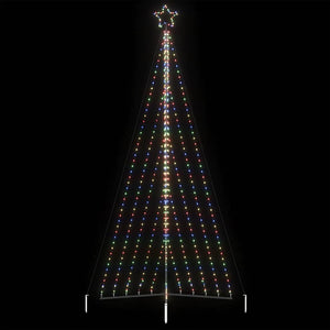 Vidaxl led-kerstboom 570 leds kleurrijk 399 cm