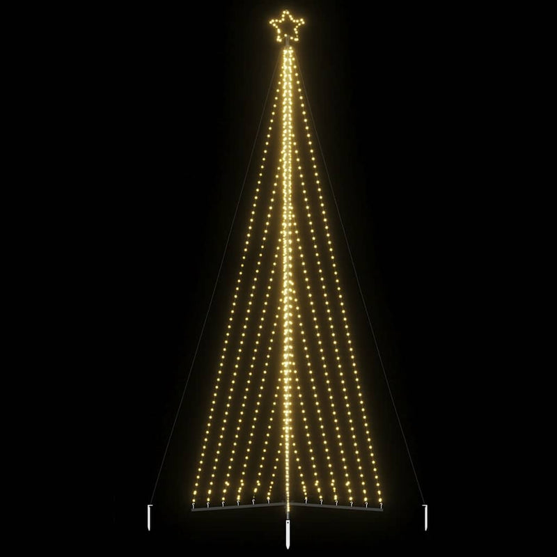 Load image into Gallery viewer, Vidaxl led-kerstboom 789 leds warm wit 476 cm
