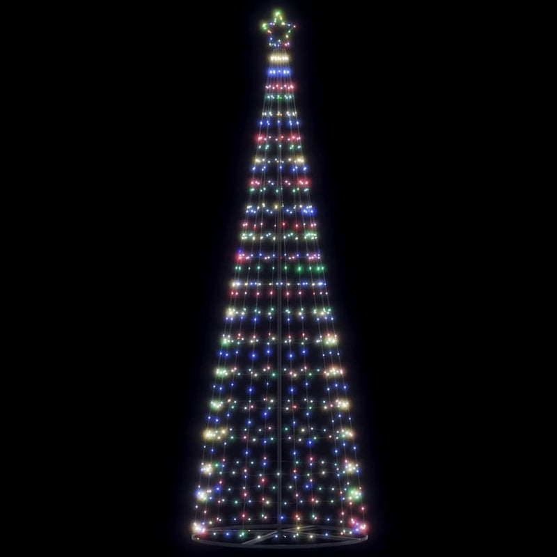 Load image into Gallery viewer, Vidaxl led-kerstboom 550 leds kleurrijk 304 cm
