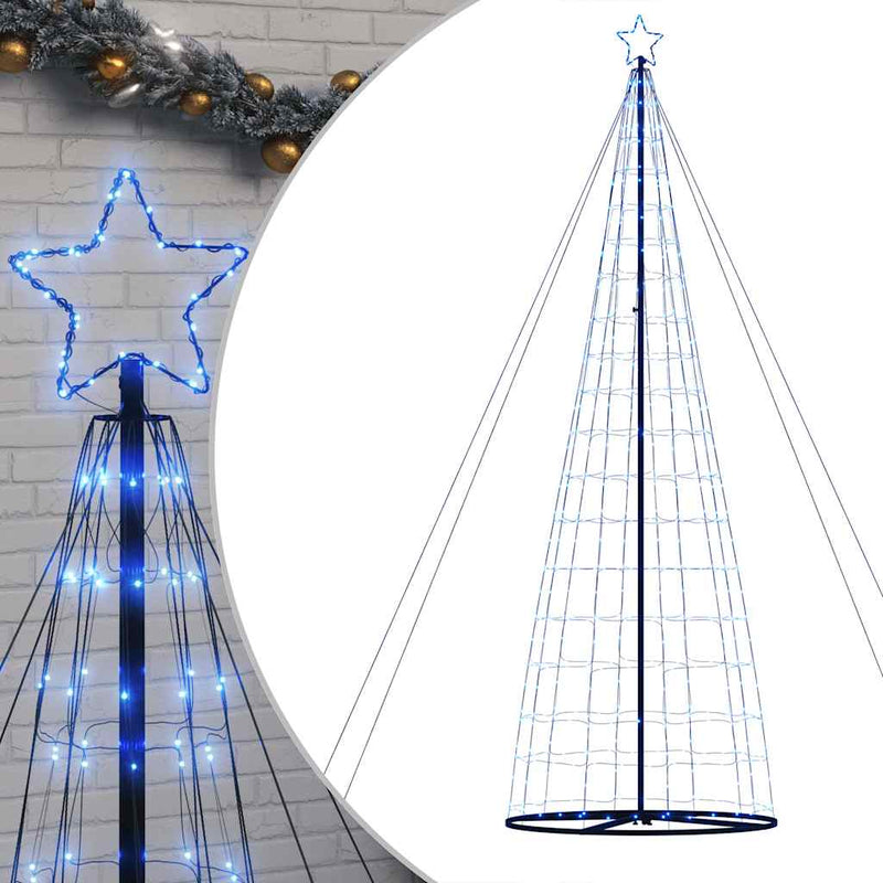 Load image into Gallery viewer, Vidaxl led-kerstboom 1534 leds 500 cm blauw
