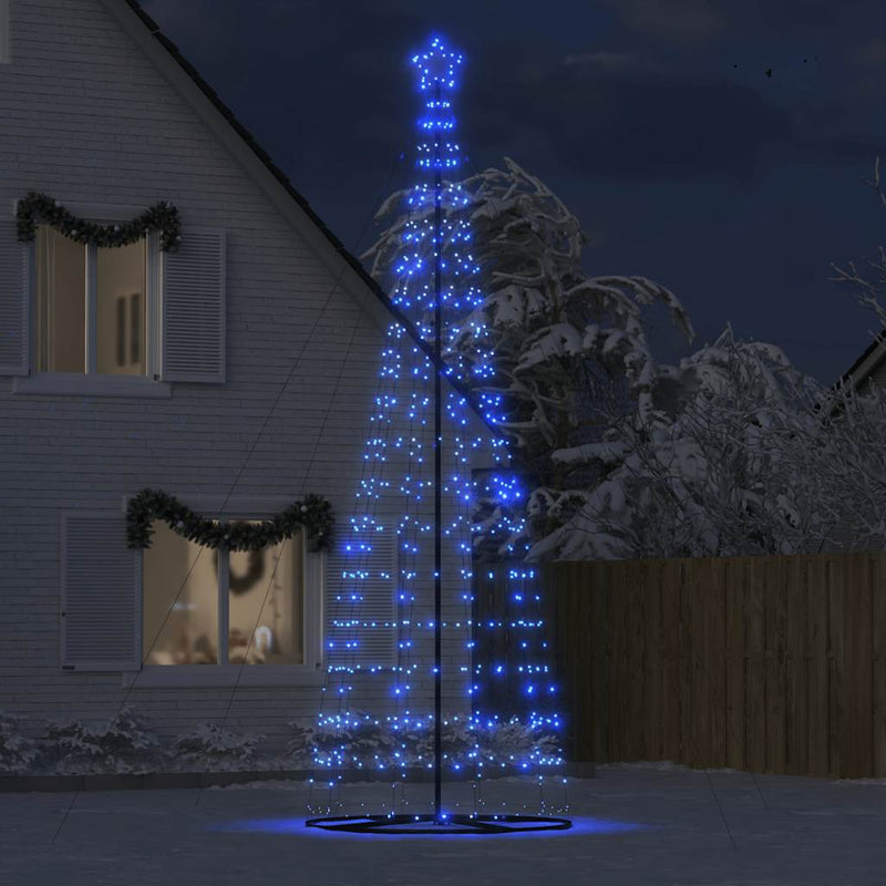 Load image into Gallery viewer, Vidaxl led-kerstboom 1534 leds 500 cm blauw
