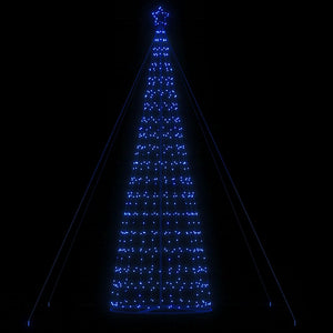 Vidaxl led-kerstboom 1534 leds 500 cm blauw