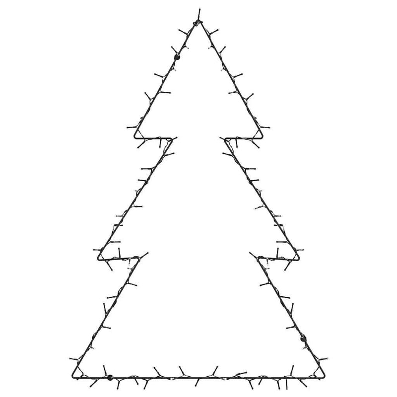 Load image into Gallery viewer, Vidaxl kerstverlichting kerstboom silhouet 115 leds warm wit
