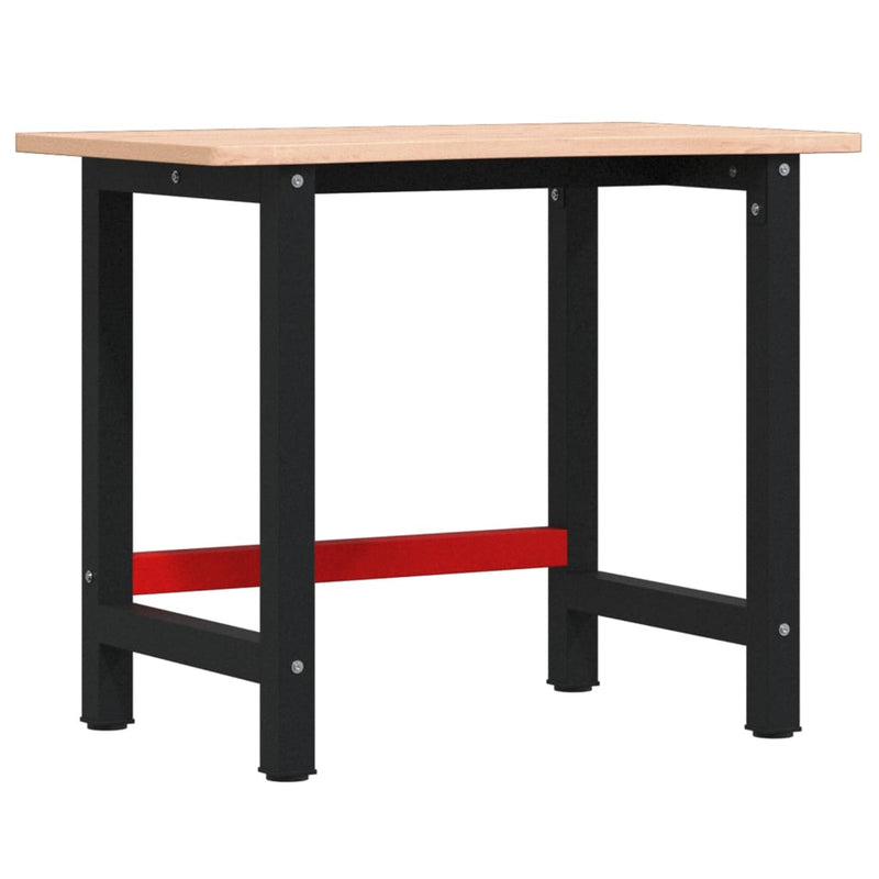 Load image into Gallery viewer, VidaXL Werkbank 100x(55-60)x81,5 cm massief beukenhout
