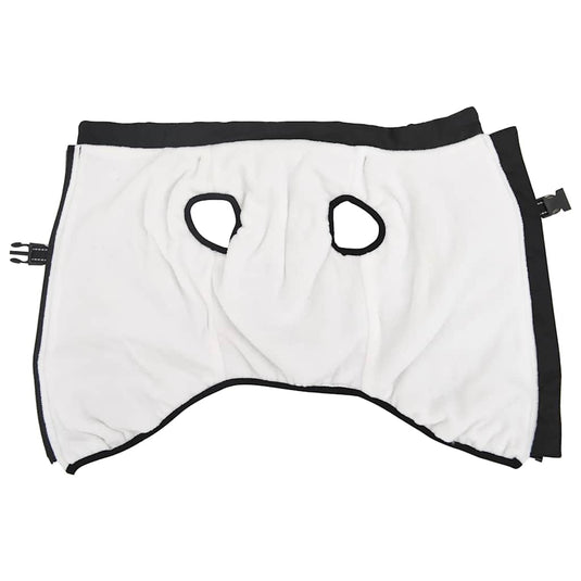 Vidaxl hondenjas met harnas waterdicht reflecterend zwart l52