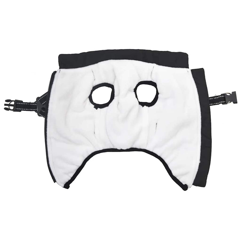 Load image into Gallery viewer, Vidaxl hondenjas met harnas waterdicht reflecterend zwart l28
