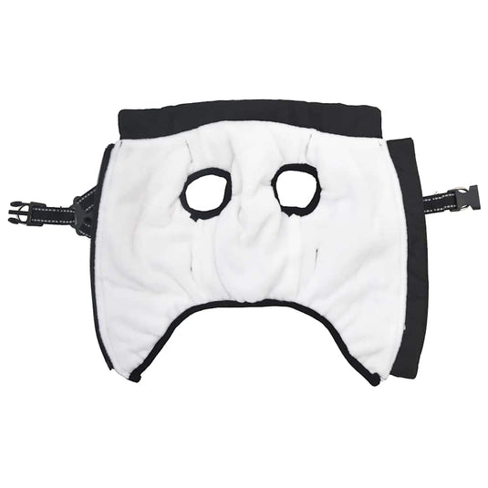 Vidaxl hondenjas met harnas waterdicht reflecterend zwart l28