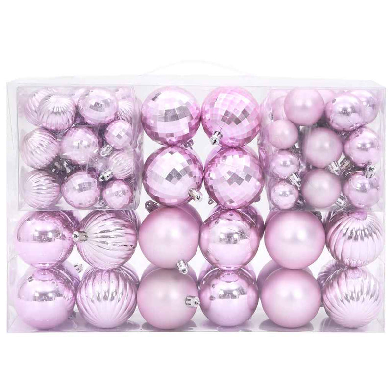 Load image into Gallery viewer, Vidaxl kerstballen 100 st ø3 4 6 cm roze
