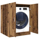 Vidaxl wasmachinekast 70,5x71,5x91,5 cm oud houtkleurig