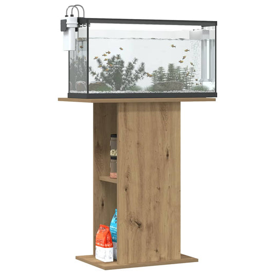 Vidaxl aquariumstandaard artisan eikenhout 36x60,5x72,5 cm