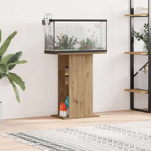 Vidaxl aquariumstandaard artisan eikenhout 36x60,5x72,5 cm