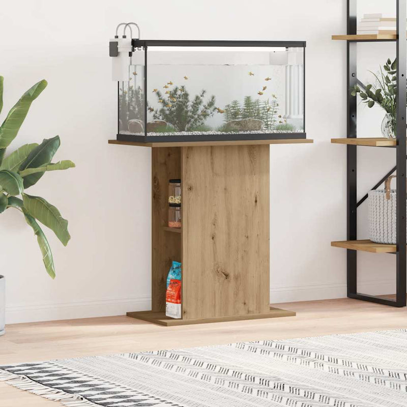Load image into Gallery viewer, Vidaxl aquariumstandaard artisan eikenhout 36x75x72,5 cm
