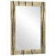 Vidaxl badkamer spiegel met spiegel bruin 70 x 50 x 2,5 cm
