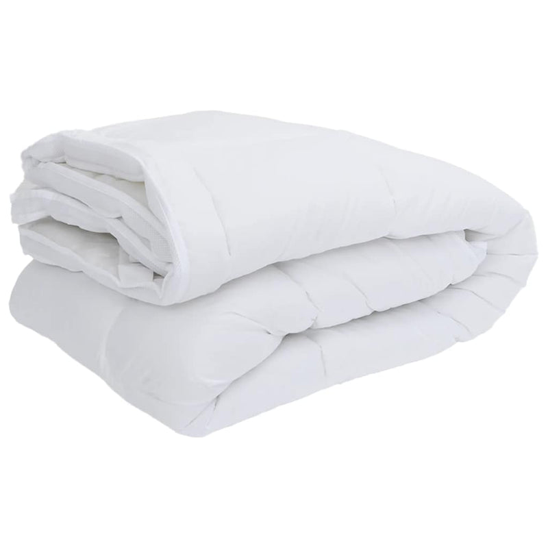Afbeelding laden in galerijviewer, Vidaxl matrasbeschermer 180x200 cm wit
