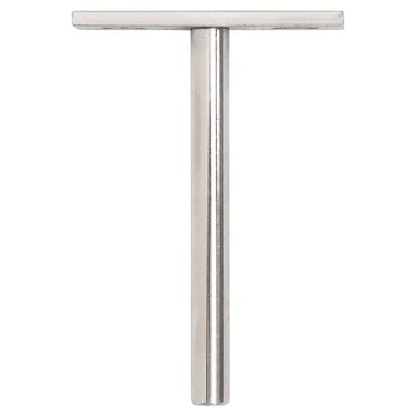 Vidaxl zwevende plankdragers 12st onzichtbaar ø10x100 mm koolstofstaal