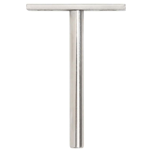 Vidaxl zwevende plankdragers 12st onzichtbaar ø10x100 mm koolstofstaal